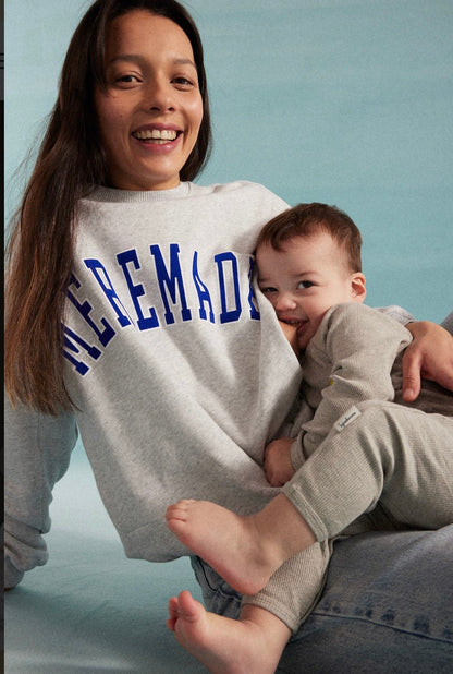 Sweat mère-made gris - TajineBanane