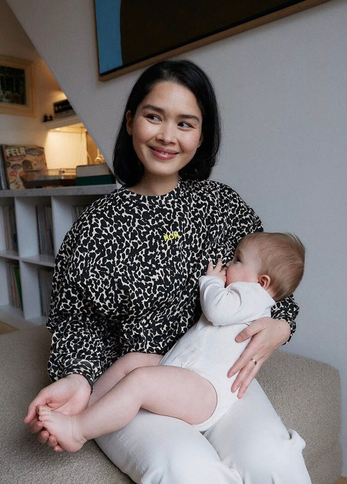 Sweat allaitement Léopard - TajineBanane