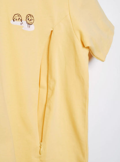 Tee-shirt d'allaitement "Cookie" - Camélia & Mimosa