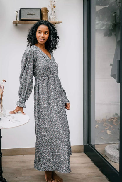 Robe longue d’allaitement Liber’tits - You&Milk