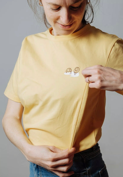 Tee-shirt d'allaitement "Cookie" - Camélia & Mimosa