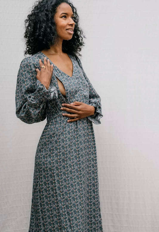 Robe longue d’allaitement Liber’tits - You&Milk